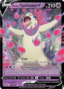 Hisuian Typhlosion V [Ultra Rare] #053/189 - Astral Radiance