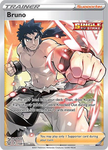 Bruno [Full Art Ultra Rare] #158/163 - Battle Styles
