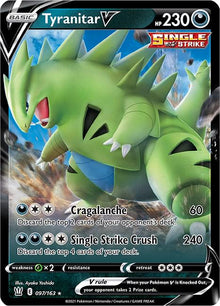Tyranitar V [Ultra Rare] #097/163 - Battle Styles