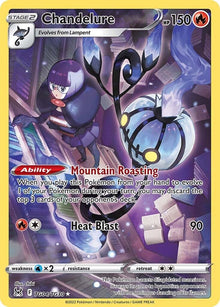 Chandelure [Holo Rare] #TG04/TG30 - Lost Origin