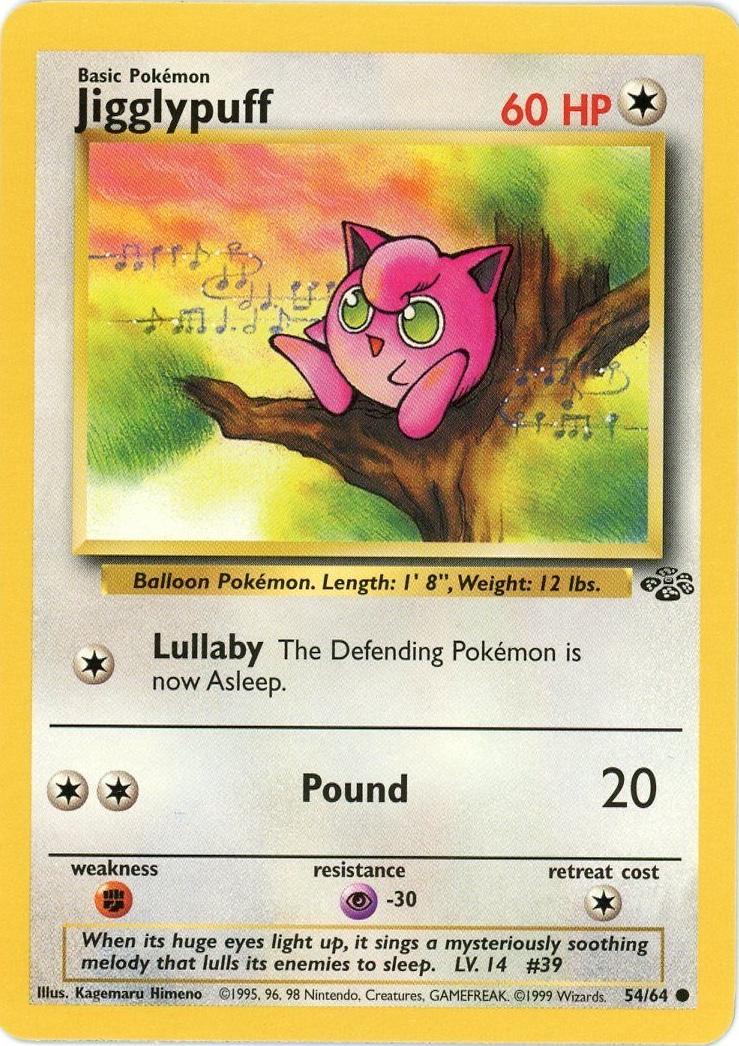 Jigglypuff #54/64 - Jungle