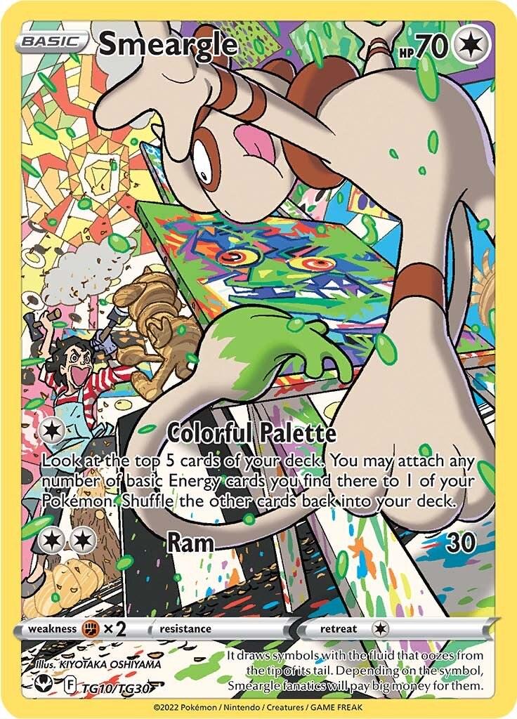 Smeargle [Holo Rare] #TG10/TG30 - Silver Tempest