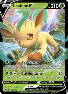 Leafeon V [Ultra Rare] #013/159 - Crown Zenith