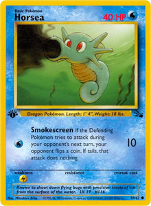 Horsea [1st Edition] #49/62 - Fossil