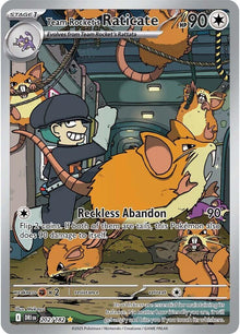 Team Rocket's Raticate [Illustration Rare] #202/182 - Destined Rivals