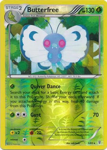 Butterfree [Reverse Holo] #5/83 - Generations