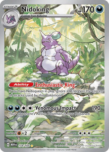 Nidoking [Illustration Rare] #174/165 - Pokemon 151
