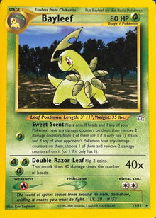 Bayleef [Uncommon] #29/111 - Neo Genesis