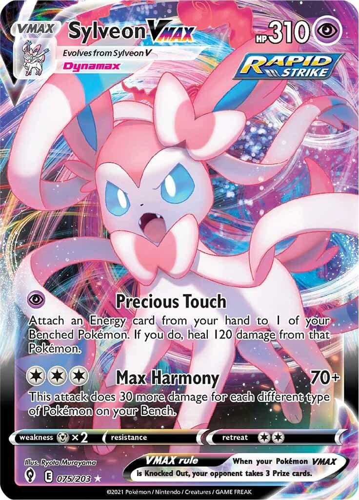 Sylveon VMAX [Ultra Rare] #075/203 - Evolving Skies