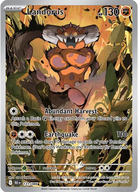 Landorus [Illustration Rare] #131/086 - Black Bolt