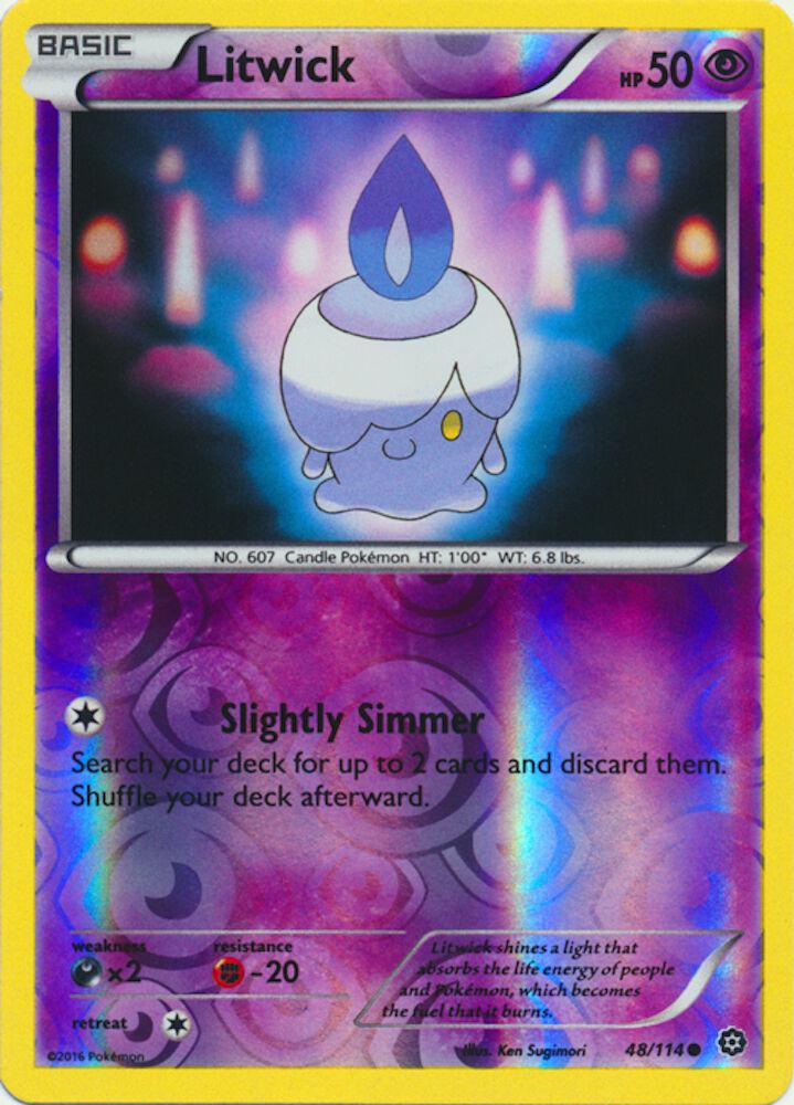 Litwick [Reverse Holo] #48/114 - Steam Siege