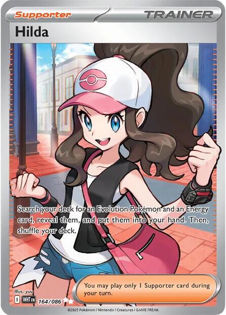 Hilda [Full Art Ultra Rare] #164/086 - White Flare