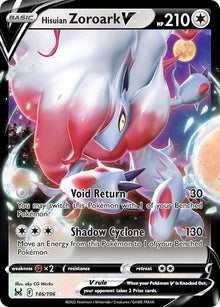 Hisuian Zoroark V [Ultra Rare] #146/196 - Lost Origin