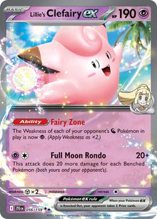 Lillie's Clefairy ex [Double Rare] #056/159 - Journey Together