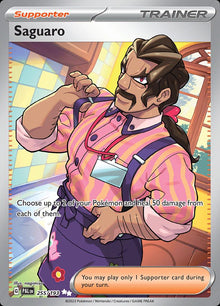Saguaro [Full Art Ultra Rare] #255/193 - Paldea Evolved