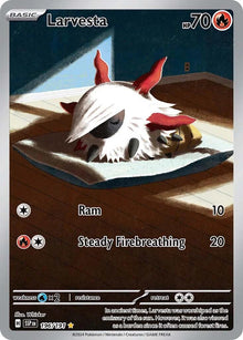 Larvesta [Illustration Rare] #196/191 - Surging Sparks