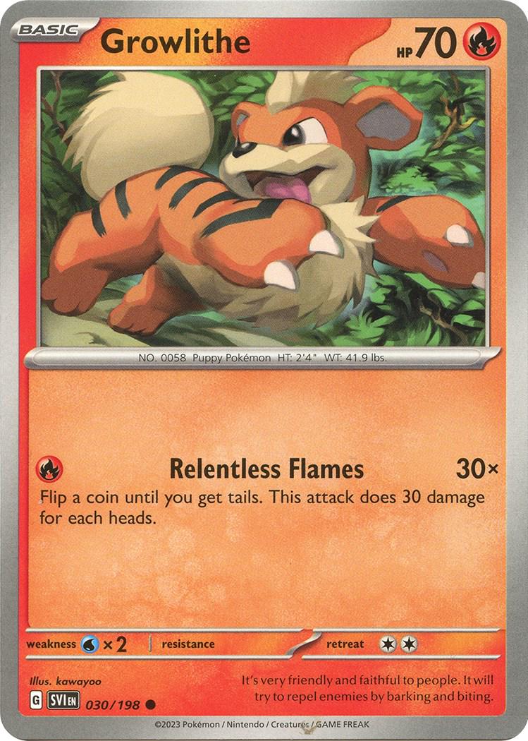 Growlithe [Common] #030/198 - Scarlet & Violet
