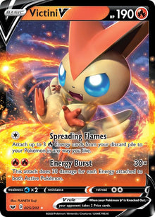 Victini V [Ultra Rare] #025/202 - Pokemon Sword & Shield