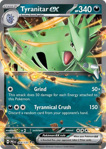 Tyranitar ex [Double Rare] PRE #064/131 - Prismatic Evolutions