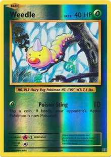 Weedle [Reverse Holo] #5/108 - Evolutions