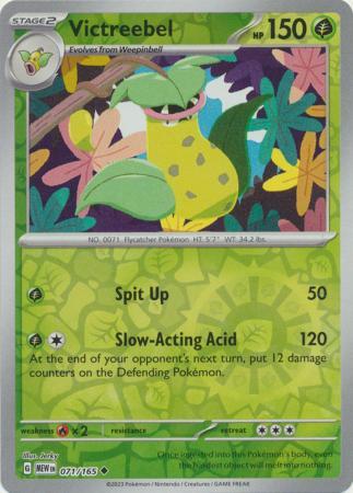 Victreebel [Reverse Holo] #071/165 - Pokemon 151