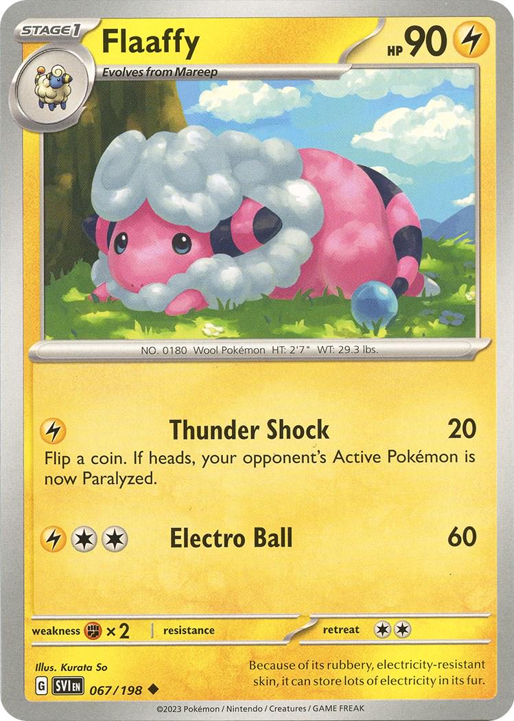 Flaaffy [Uncommon] #067/198 - Scarlet & Violet