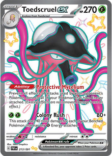 Toedscruel ex [Full Art Ultra Rare] #213/091 - Paldean Fates