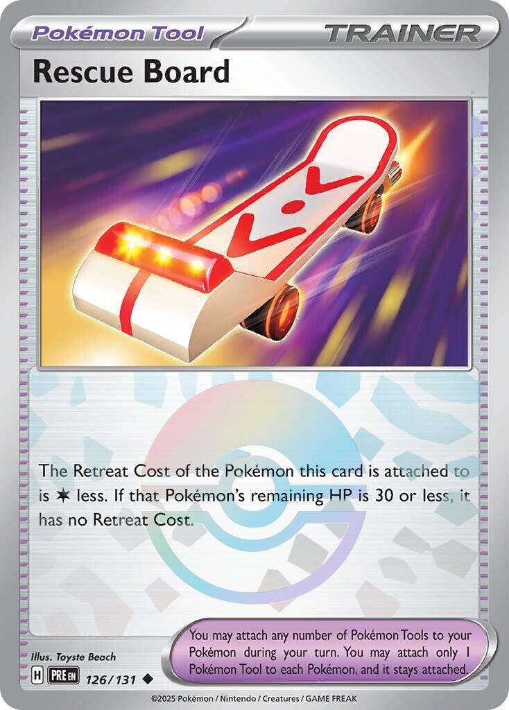 Rescue Board [Poke Ball] #126/131 - Prismatic Evolutions