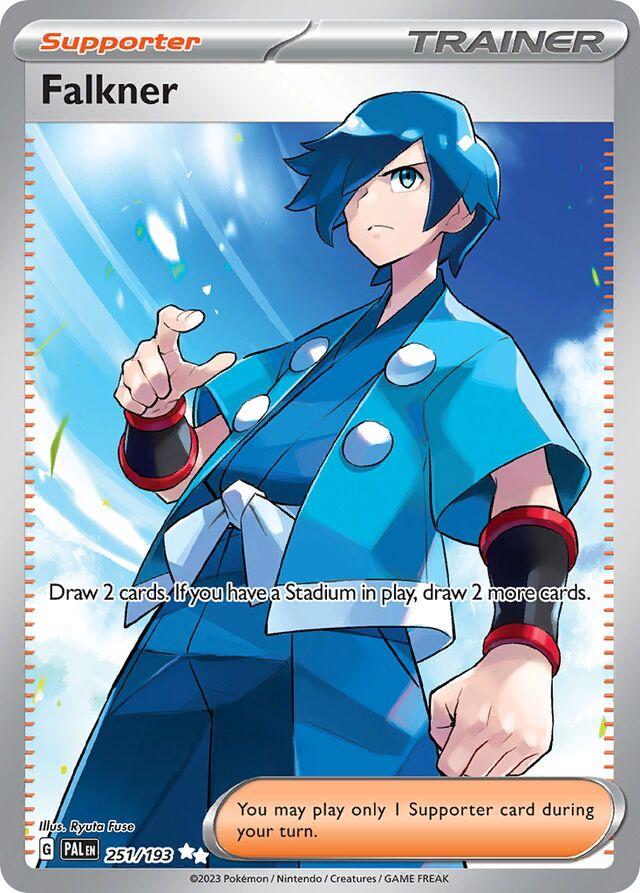 Falkner [Full Art Ultra Rare] #251/193 - Paldea Evolved