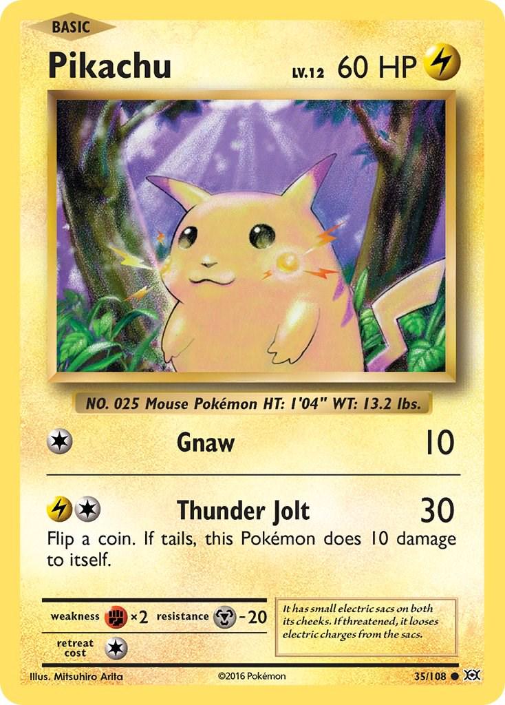Pikachu [Common] #35/108 - Evolutions