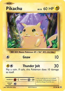 Pikachu [Common] #35/108 - Evolutions