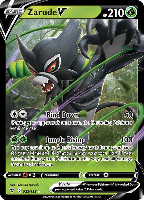 Zarude V [Ultra Rare] #022/185 - Vivid Voltage