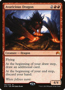 Avaricious Dragon [FINAL FANTASY] Magic The Gathering [131/272]