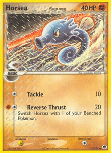 Horsea [Uncommon] #31/101 - Dragon Frontiers