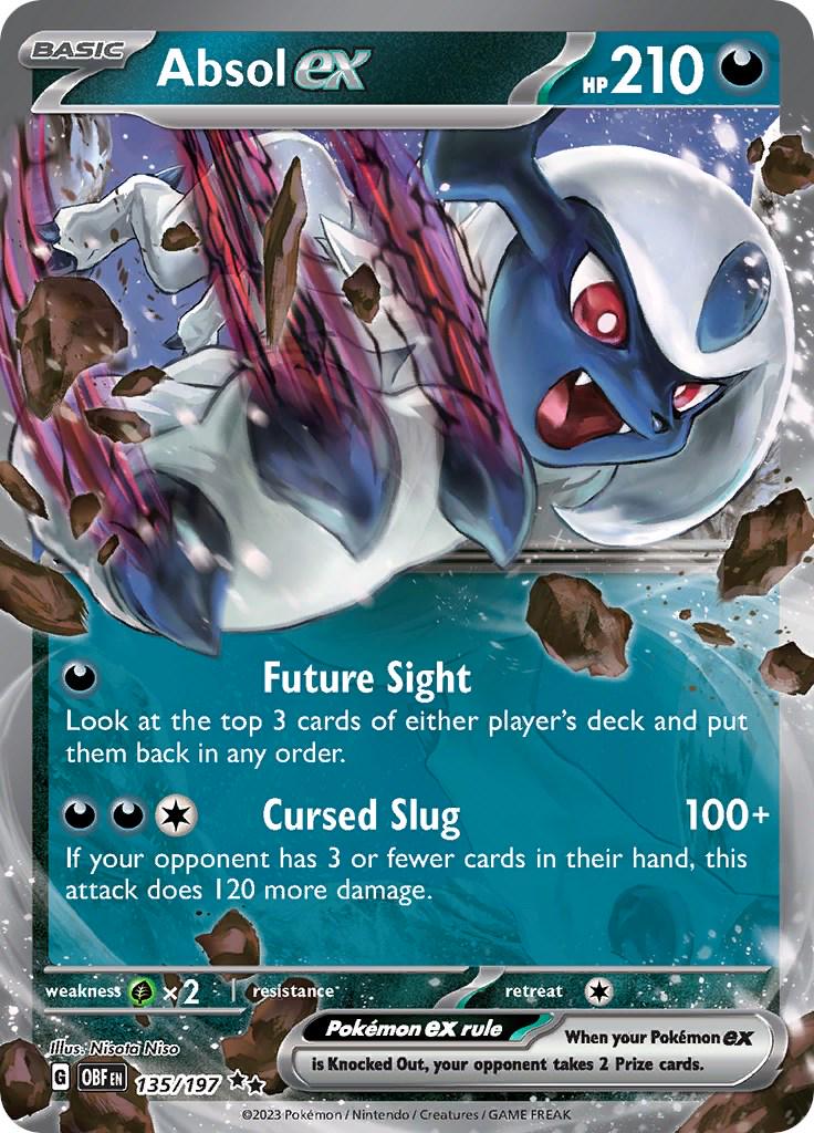 Absol ex [Double Rare] #135/197 - Obsidian Flames