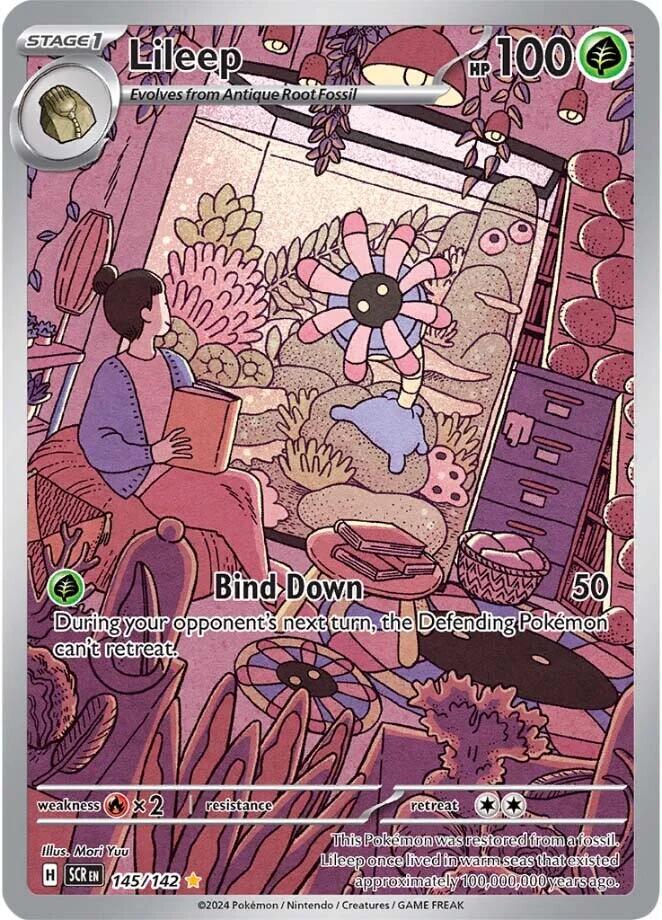 Lileep [Illustration Rare] #145/142 - Stellar Crown
