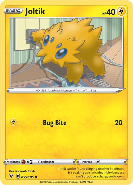 Joltik [Common] #055/185 - Vivid Voltage