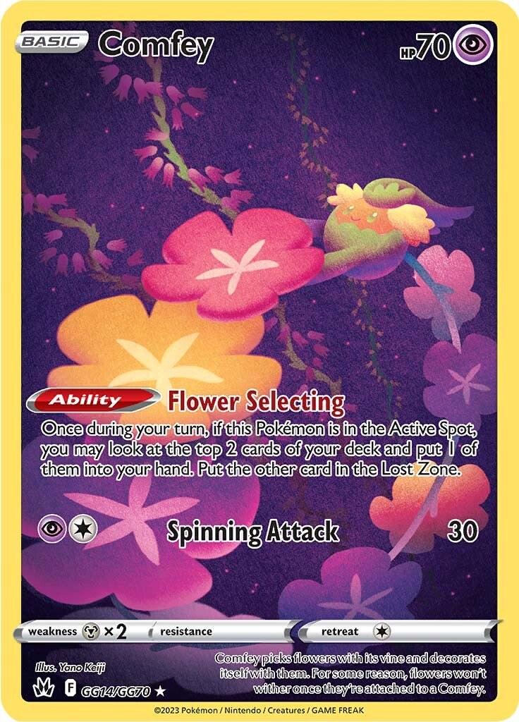Comfey [Holo Rare] #GG14/GG70 - Crown Zenith