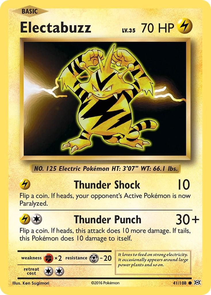 Electabuzz [Common] #41/108 - Evolutions