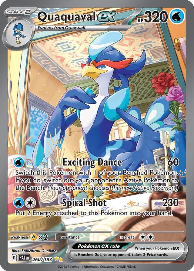 Quaquaval ex [Special Illustration Rare] #260/193 - Paldea Evolved