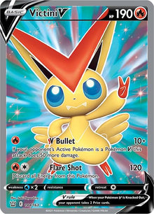 Victini V [Full Art Ultra Rare] #144/163 - Battle Styles