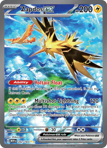 Zapdos ex [Special Illustration Rare] #202/165 - Pokémon 151