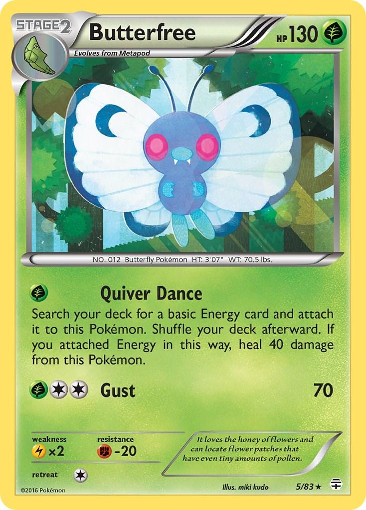 Butterfree [Rare] #5/83 - Generations