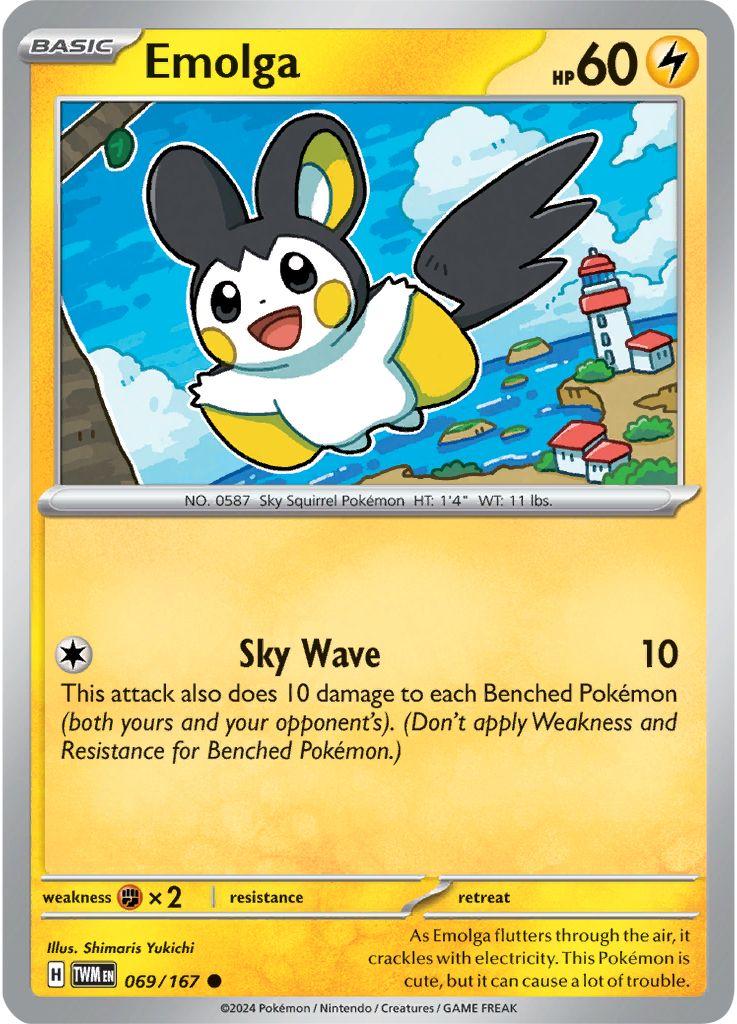 Emolga [Common] #069/167 - Twilight Masquerade