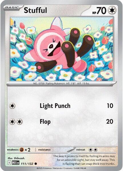 Stufful [Common] #111/132 - Mega Evolution