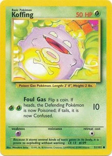Koffing [Common] #51/102 - Base Set