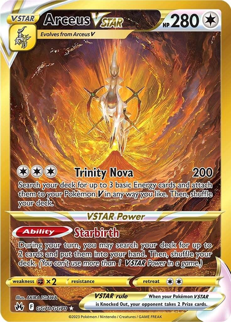 Arceus VSTAR [Secret Rare] GG70/GG70 - Crown Zenith Galarian Gallery
