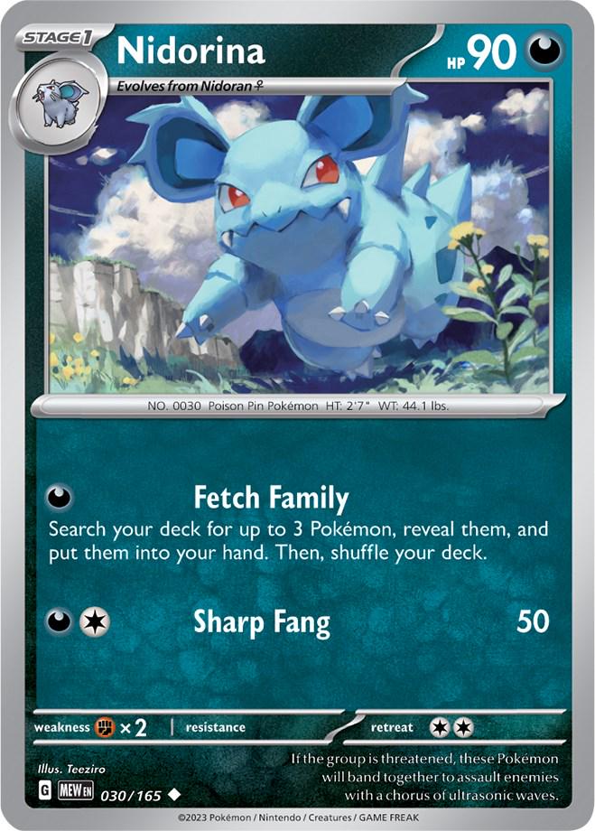 Nidorina [Uncommon] #030/165 - 151