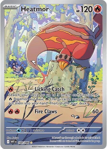 Heatmor [Illustration Rare] #104/086 - White Flare