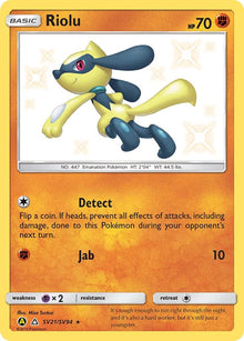 Riolu [Shiny Rare] #SV21/SV94 - Hidden Fates